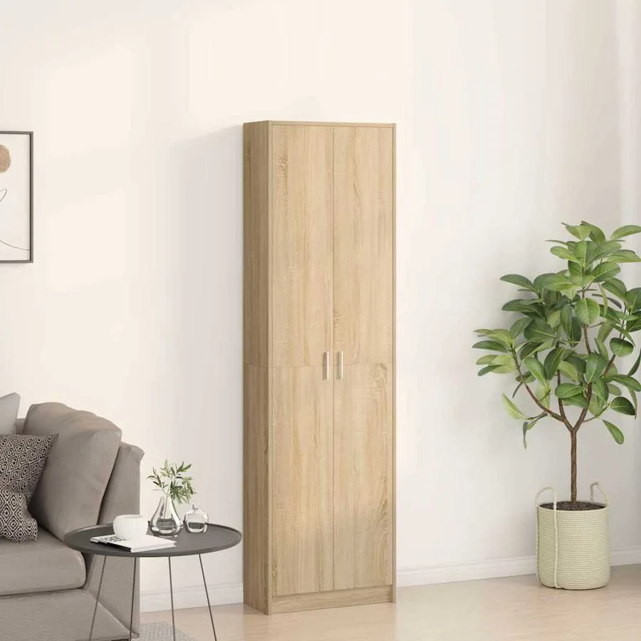 Armoire Chêne Sonoma 55 x 25 x 189 cm Bois d'ingénierie - 4