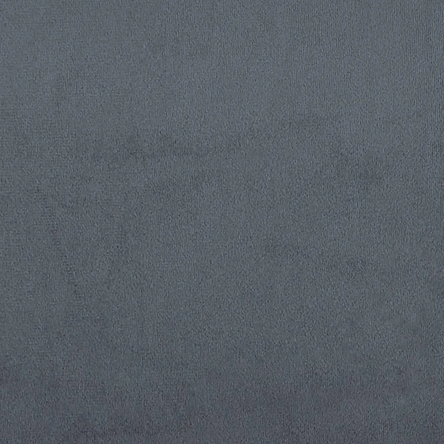 Lit de repos gris foncé 90x190 cm velours - 7