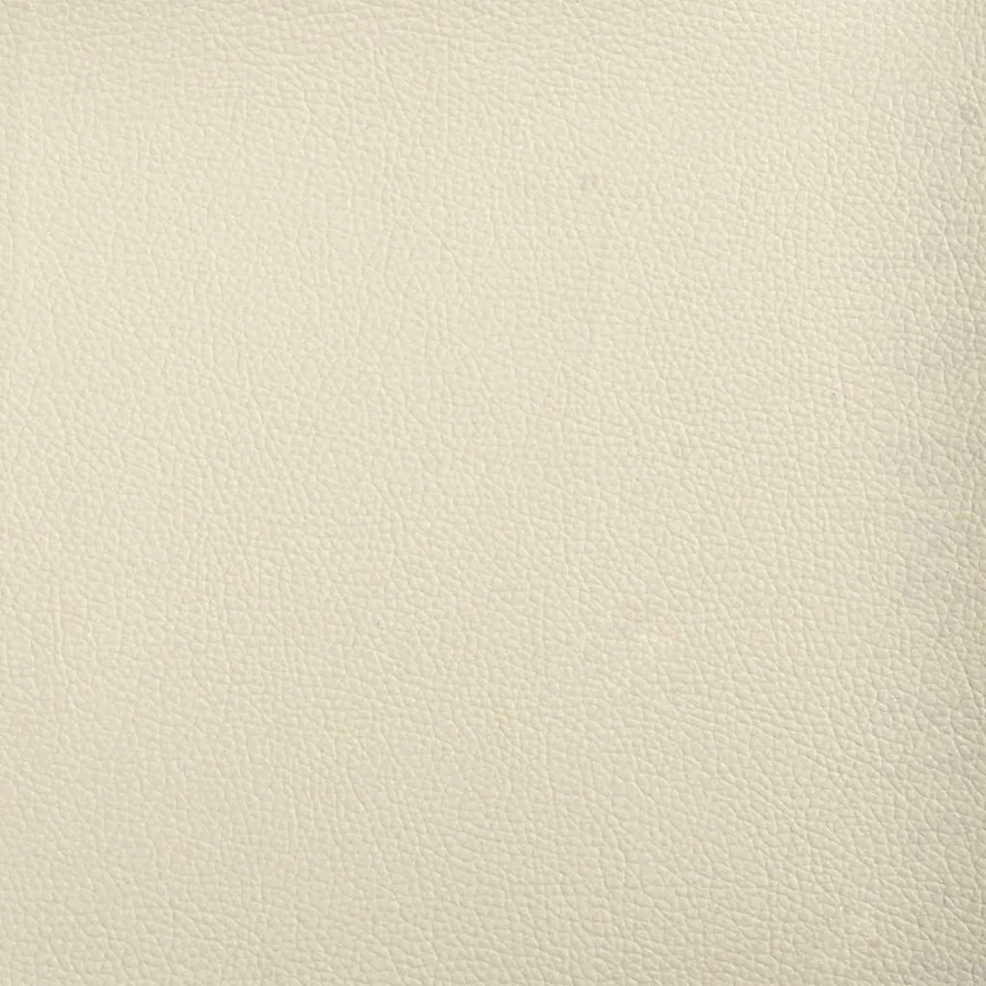 Canapé causeuse crème 110 cm similicuir - 7