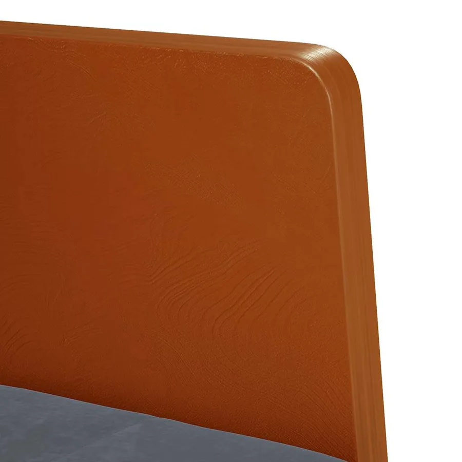 Fauteuil avec accoudoirs gris foncé 55 cm velours - 6