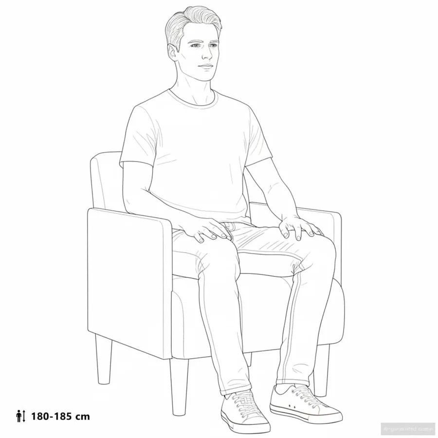 Fauteuil avec accoudoirs gris foncé 55 cm velours - 9