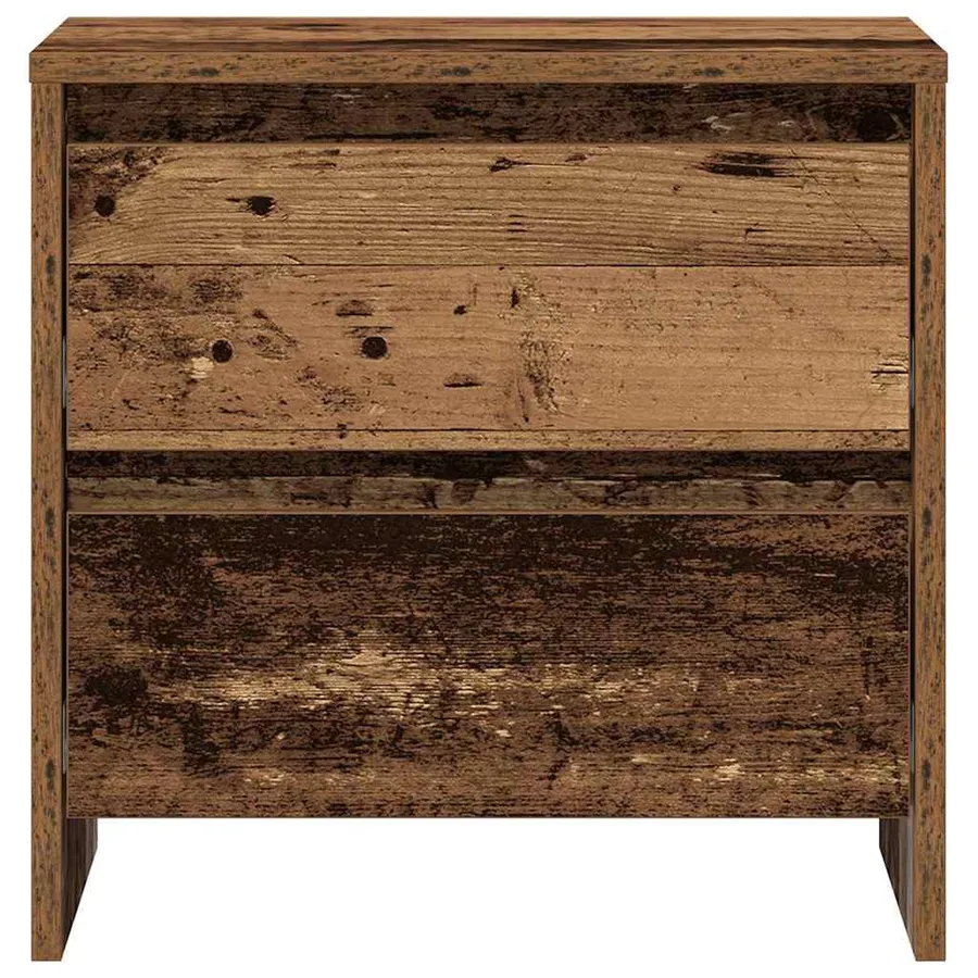 Cabinet de chevet 2 pcs Bois ancien 45 x 34 x 44,5 cm - 7