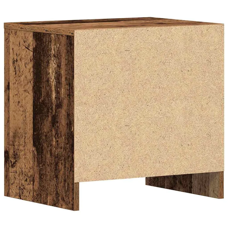 Cabinet de chevet 2 pcs Bois ancien 45 x 34 x 44,5 cm - 9