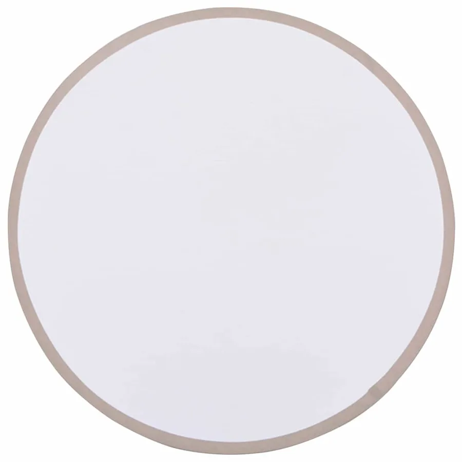 Lampe de plafond Taupe 30 x 30 x 13,5 cm tissu - 7