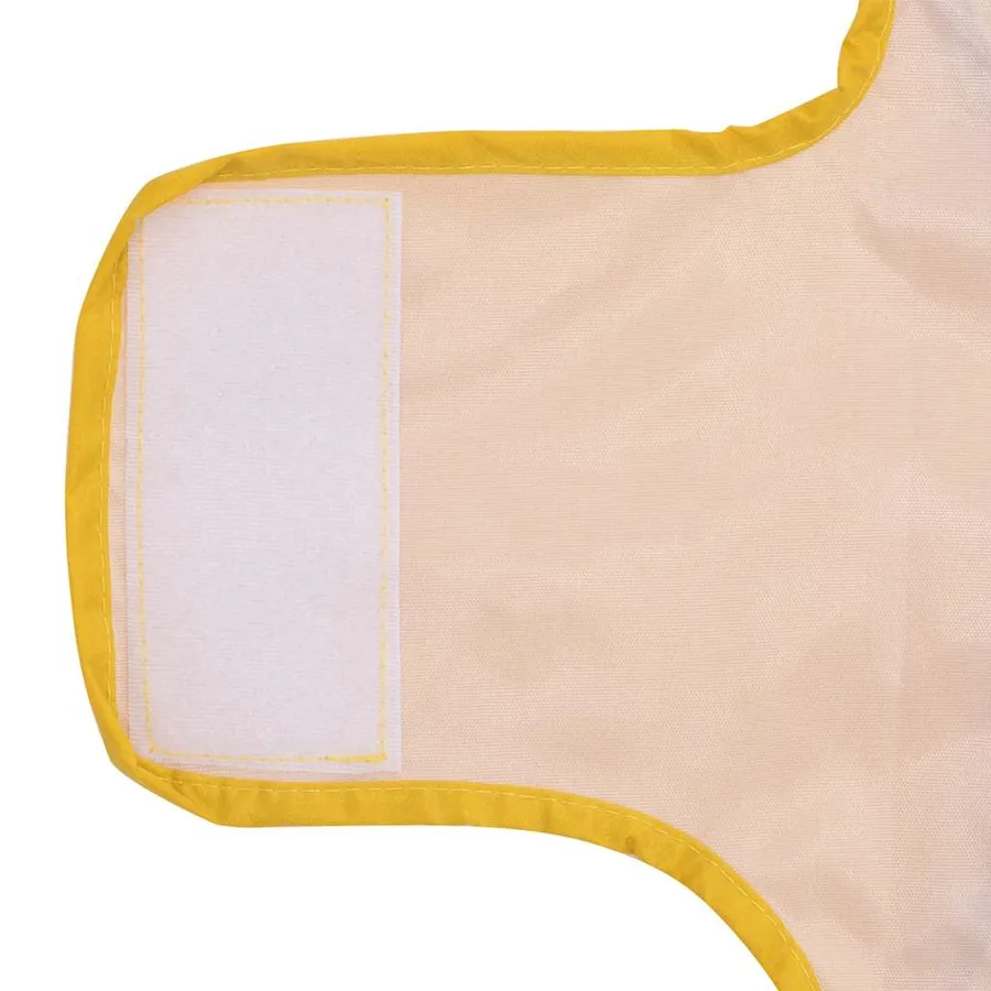 Imperméable pour chien avec bandes réfléchissantes en polyester jaune taille XS - 11