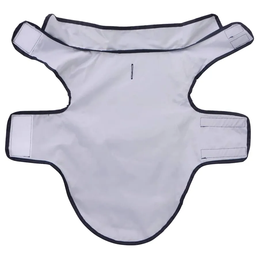 Imperméable pour chien avec bandes réfléchissantes polyester bleu marine taille XS - 5