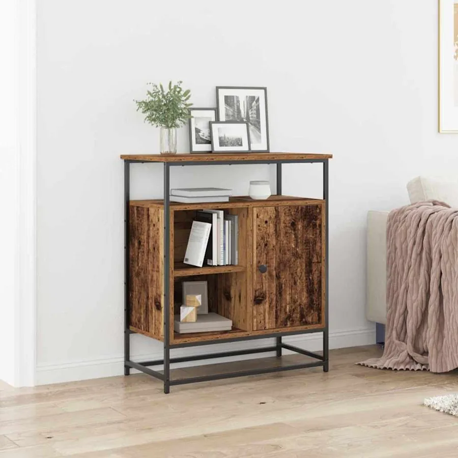 Buffet Bois ancien 69 x 35 x 80 cm Bois d'ingénierie