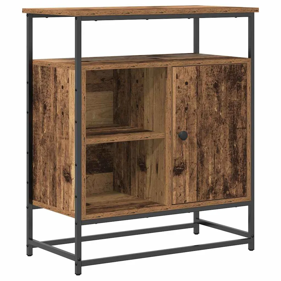 Buffet Bois ancien 69 x 35 x 80 cm Bois d'ingénierie - 2
