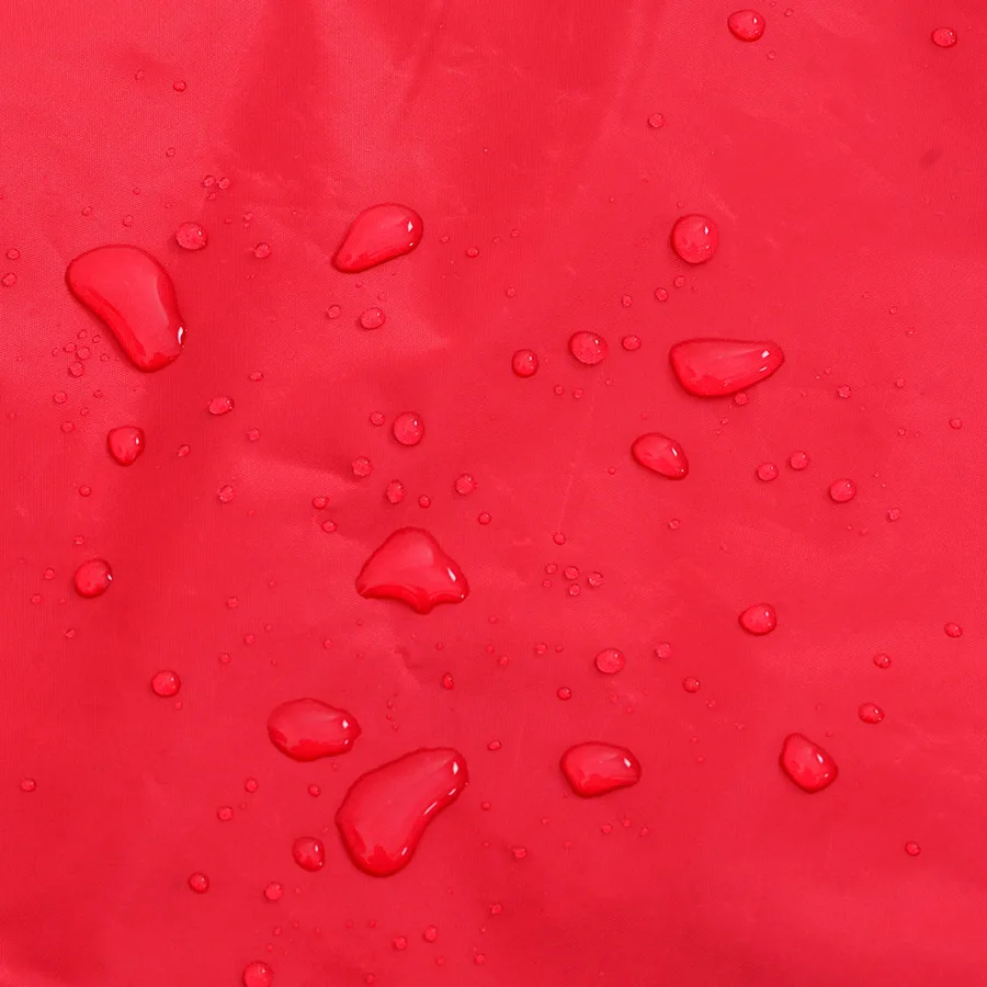 Imperméable pour chien avec bandes réfléchissantes polyester rouge taille M - 9