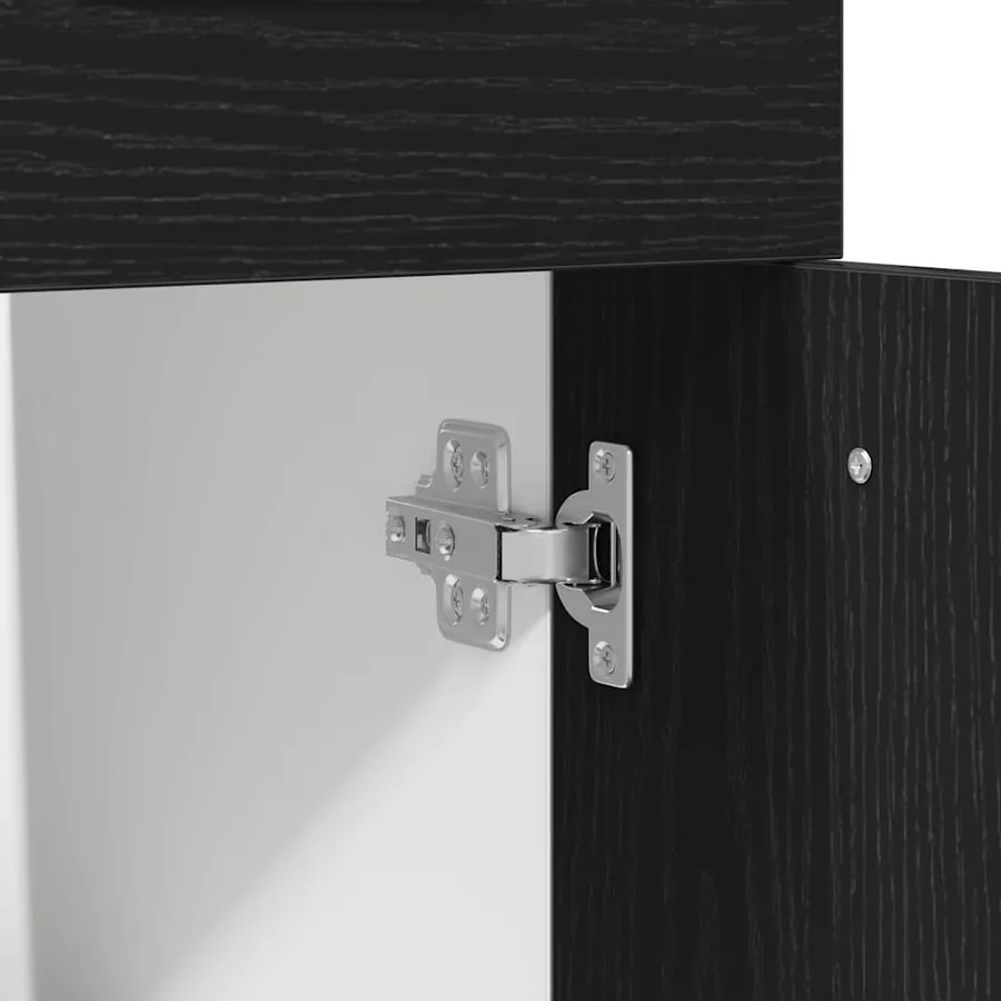 Armoire suspendue avec tiroir Chêne noir 40 x 46 x 81,5 cm - 9
