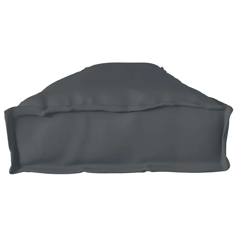 Set de coussins de palette 2 pcs Anthracite 200 x 40 x 8 cm - 9