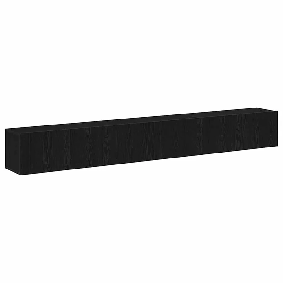 Ensemble meuble TV 3 pcs Chêne noir 80 x 30 x 30 cm - 2