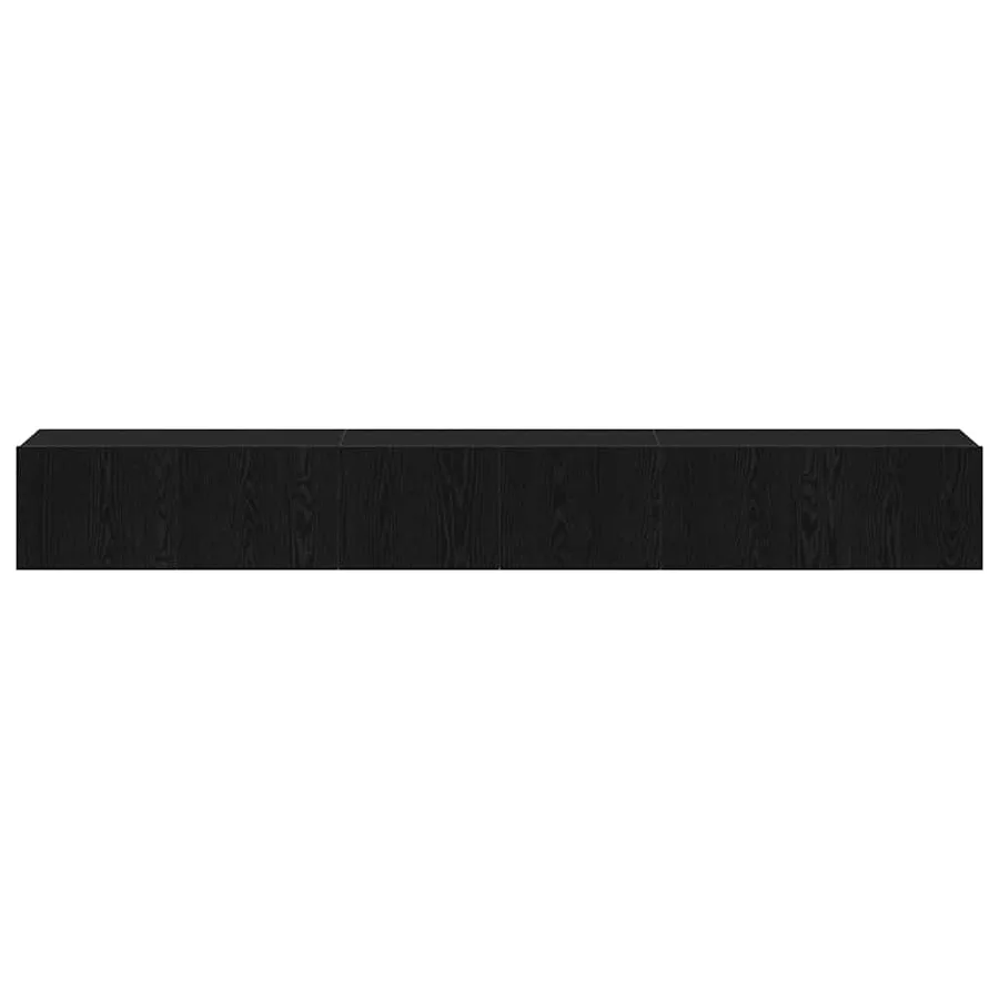 Ensemble meuble TV 3 pcs Chêne noir 80 x 30 x 30 cm - 5