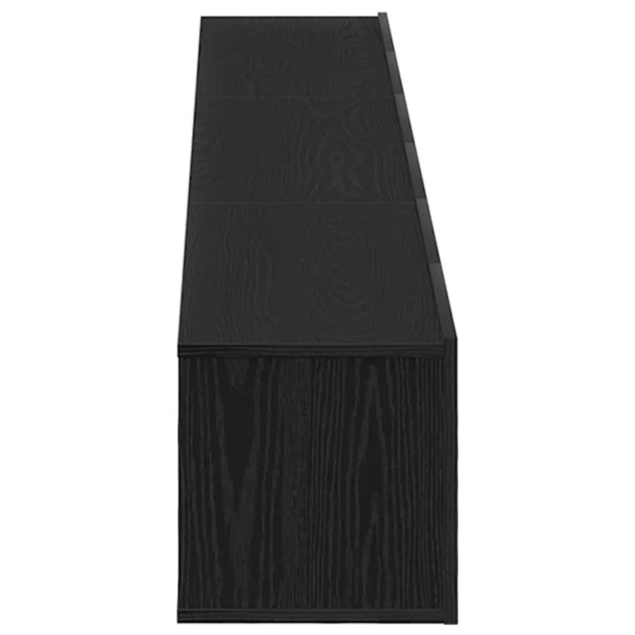 Ensemble meuble TV 3 pcs Chêne noir 80 x 30 x 30 cm - 6