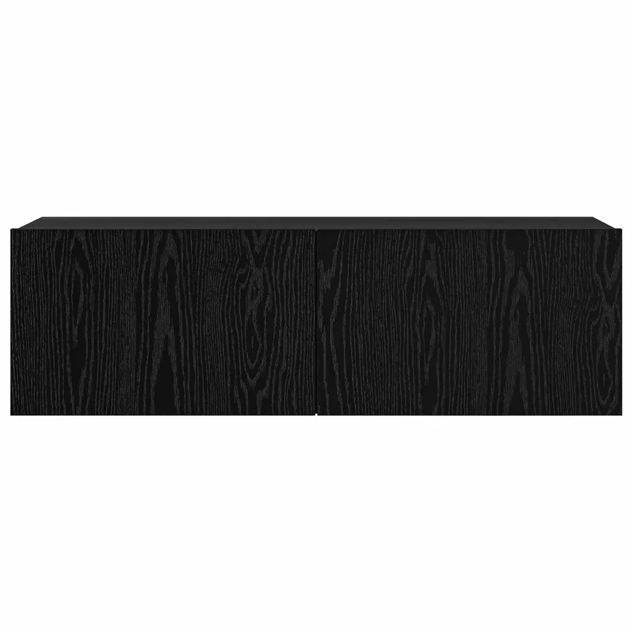 Ensemble meuble TV 6 pcs Chêne noir 100 x 30 x 30 cm - 5