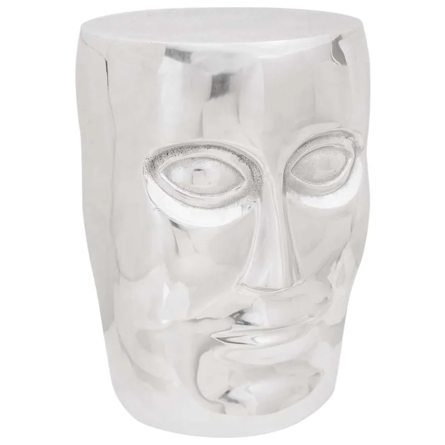 Tabouret Argenté Aluminium