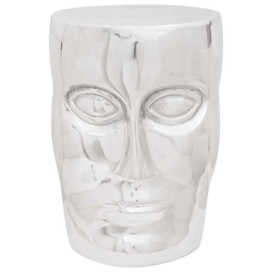 Tabouret Argenté Aluminium - 3