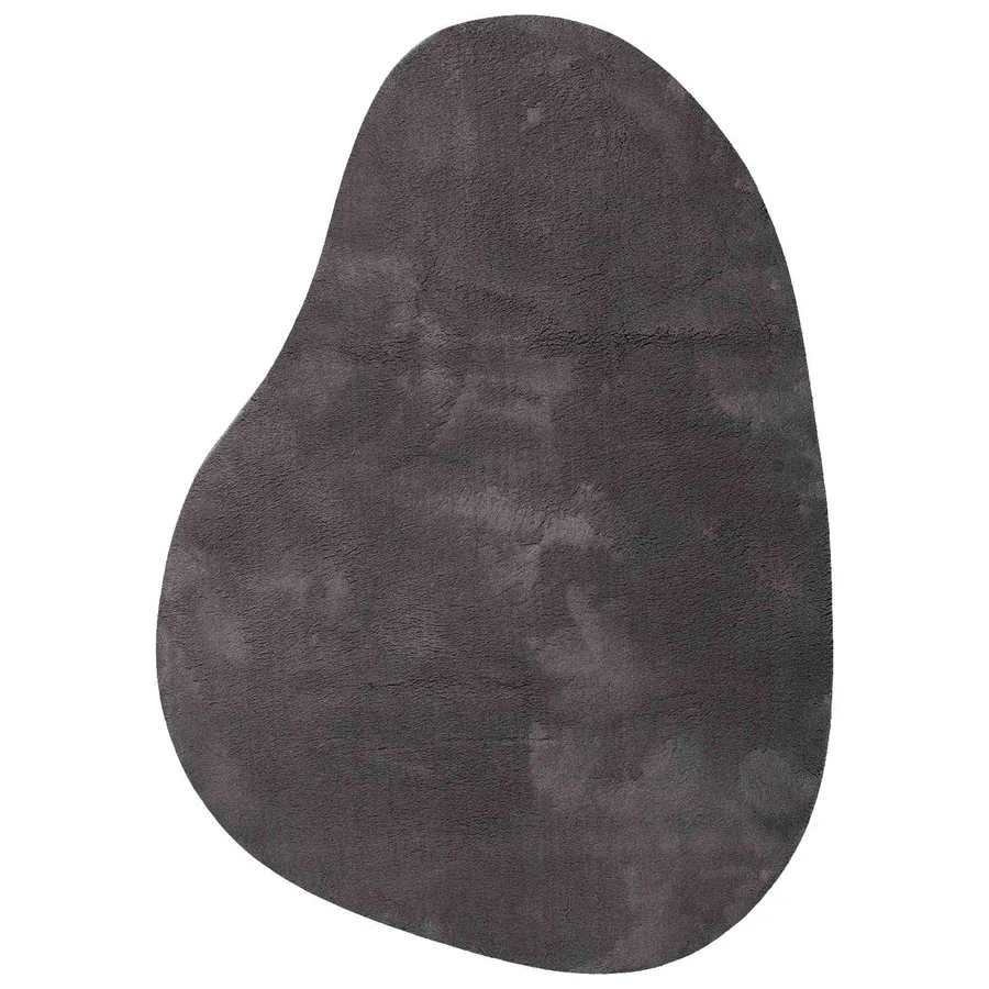 Tapis de surface HUARTE Anthracite 120 x 170 cm Polyester - 2