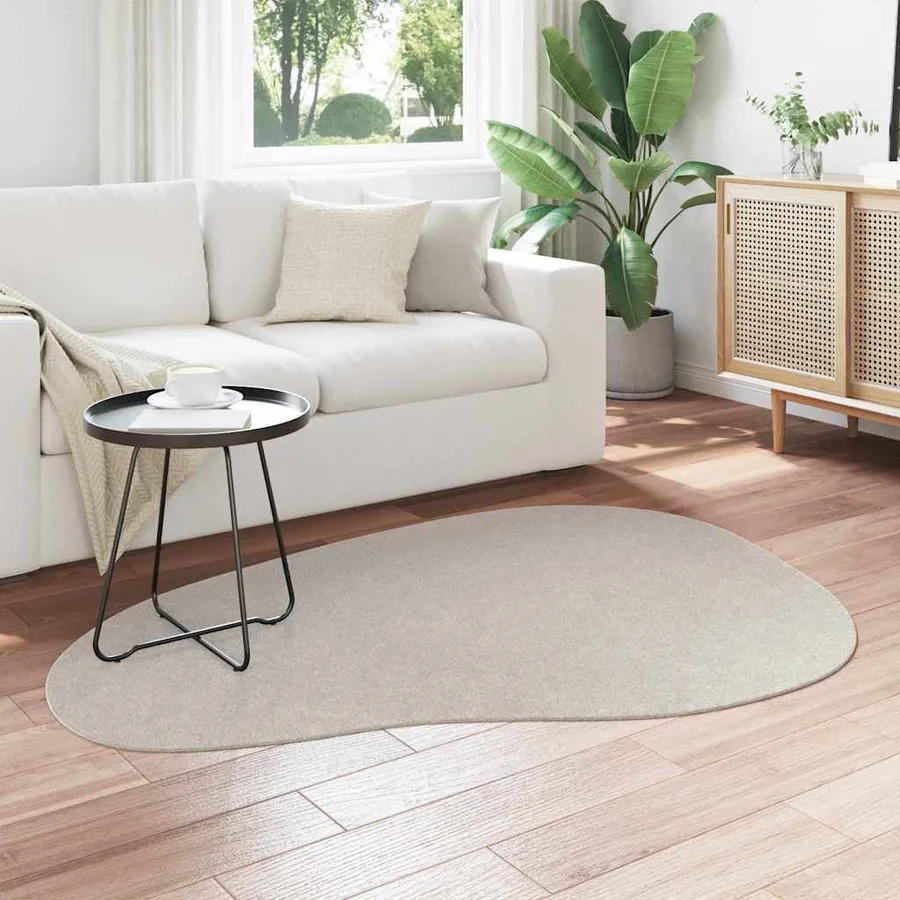 Tapis de surface HUARTE Couleur sable 120 x 170 cm Polyester - 3