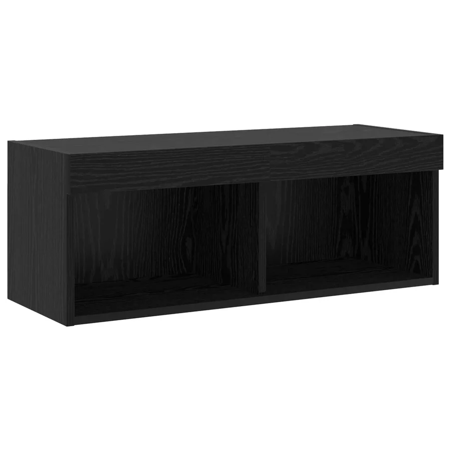 Ensemble meuble TV 6 pcs Chêne noir Bois d'ingénierie - 7