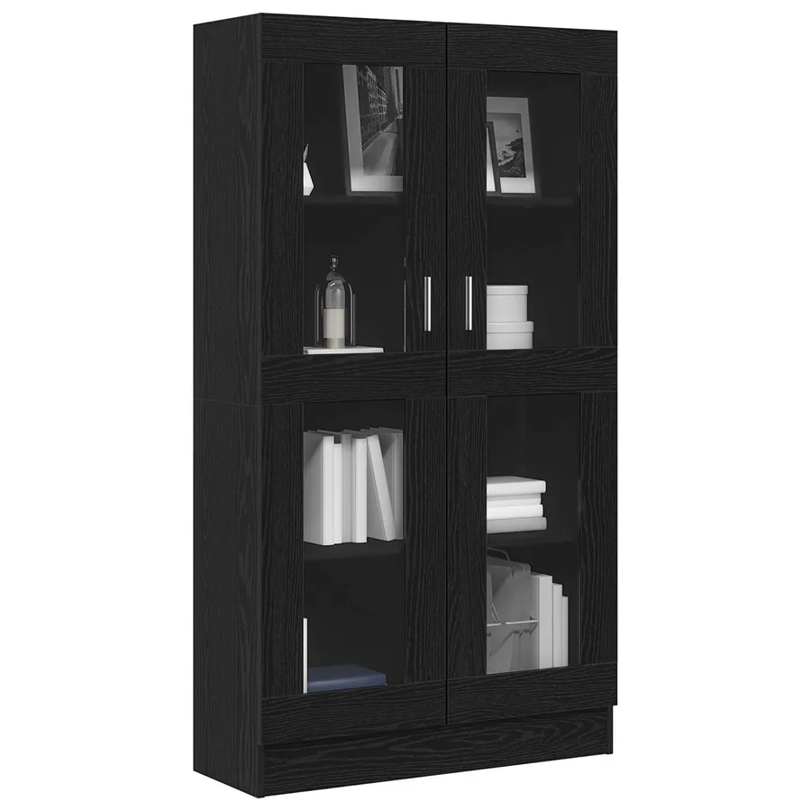 Bibliothèque Chêne noir 82,5 x 30,5 x 150 cm Bois d'ingénierie - 3