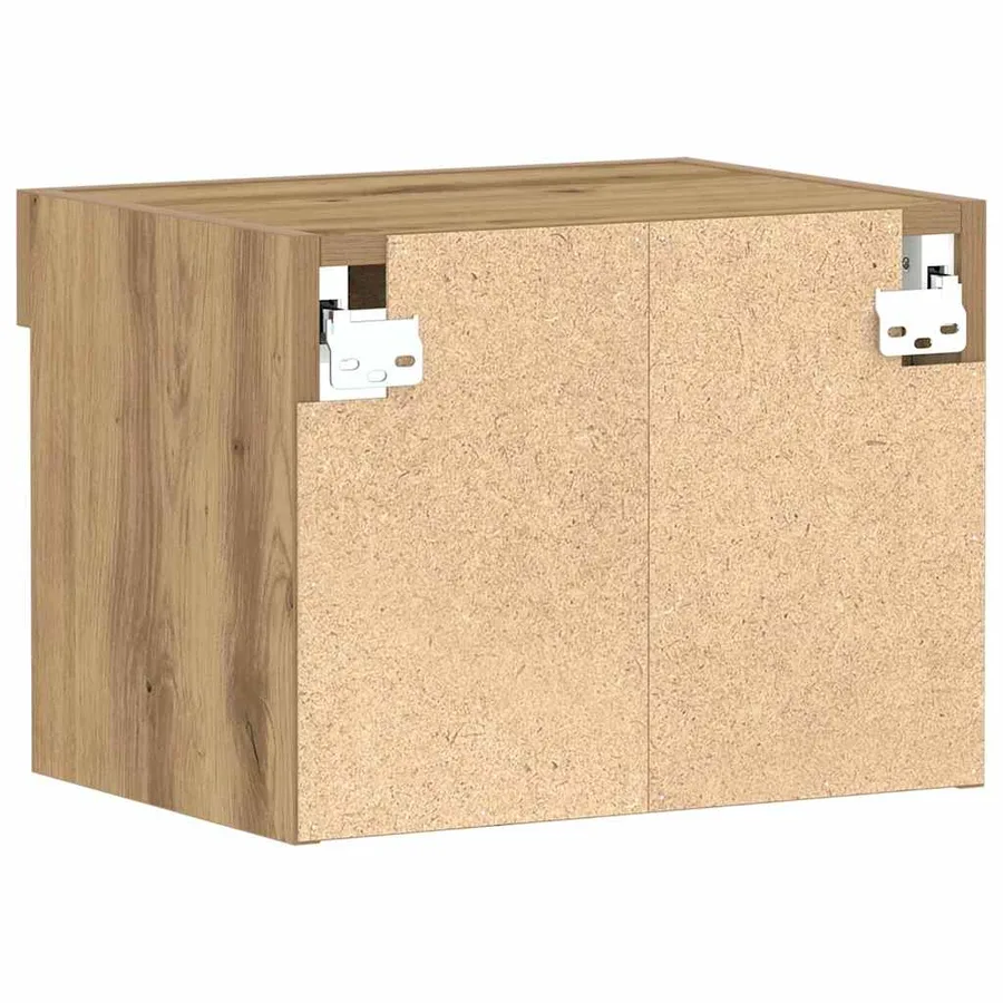 Ensemble meuble TV 2 pcs Chêne artisanal Bois d'ingénierie - 10
