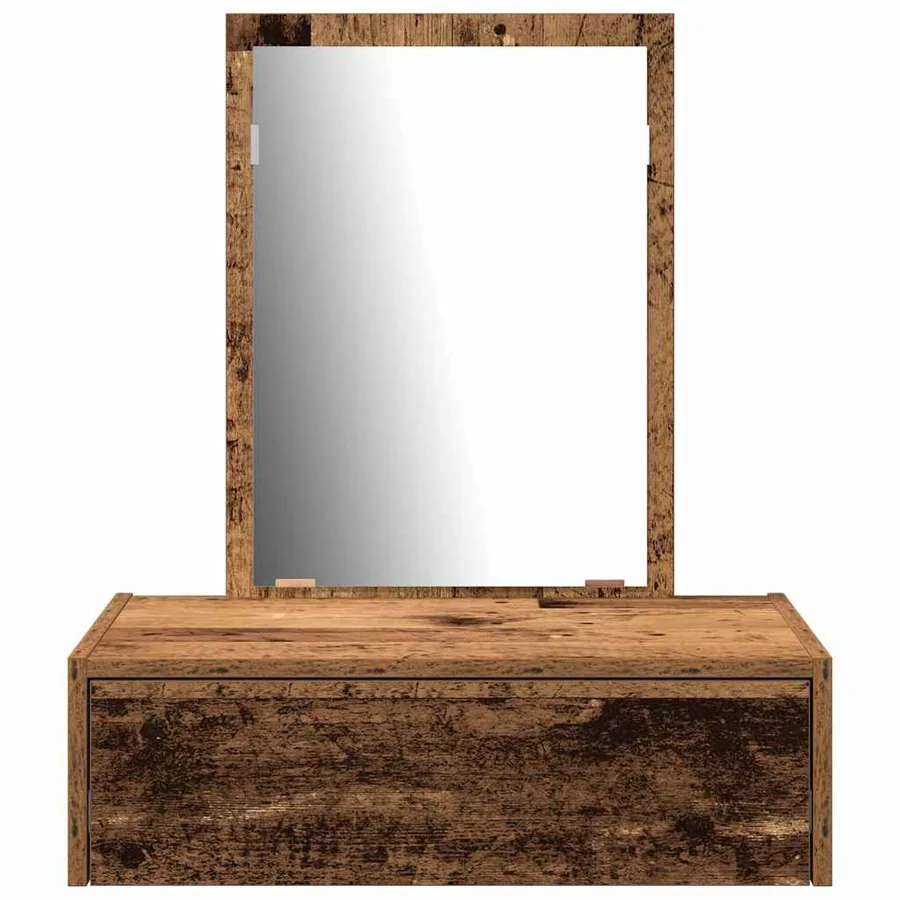 Table de Toilette Marron 60 x 40 x 70 cm Bois d'ingénierie - 6