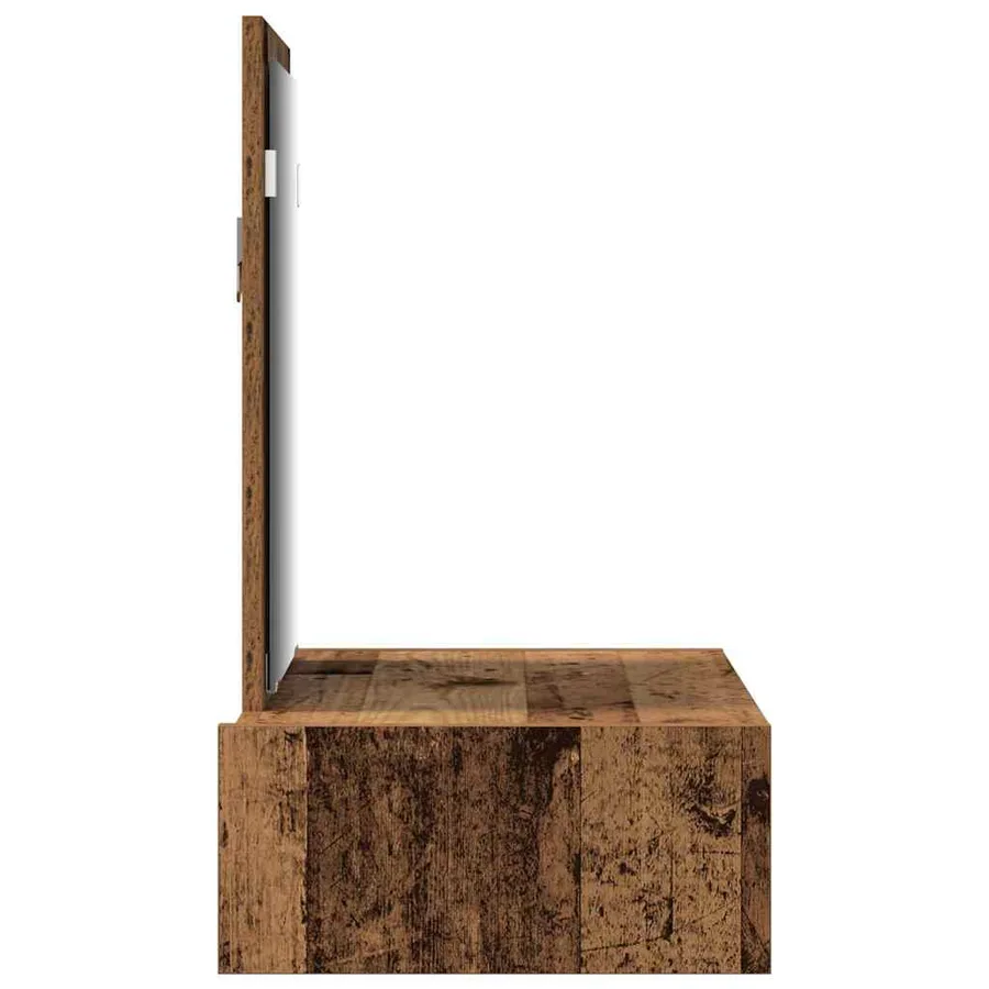 Table de Toilette Marron 60 x 40 x 70 cm Bois d'ingénierie - 7