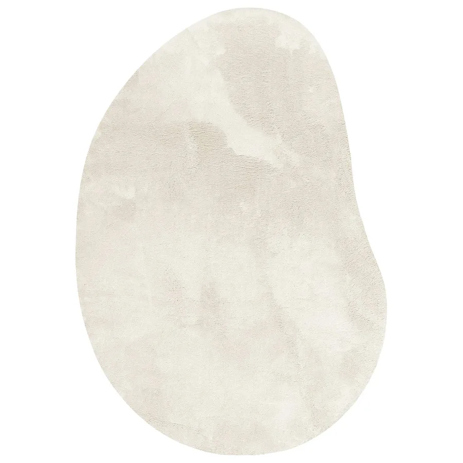 Tapis de surface HUARTE Crème 160 x 230 cm Polyester - 2