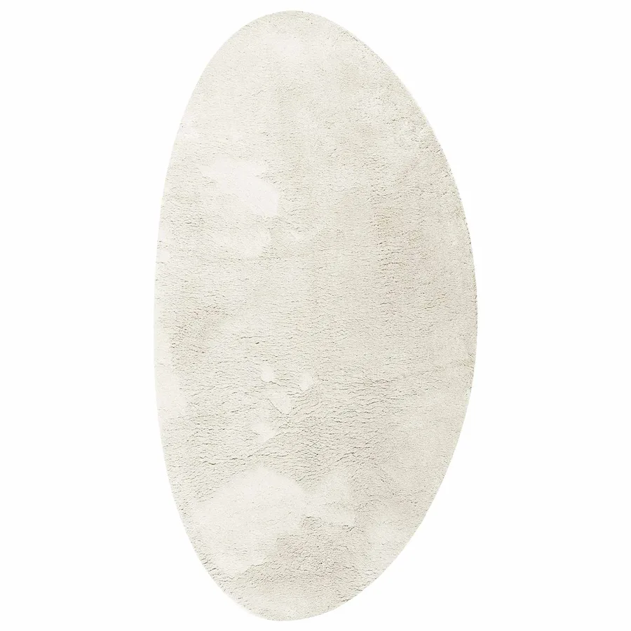 Tapis de surface HUARTE Crème 80 x 150 cm Polyester - 2