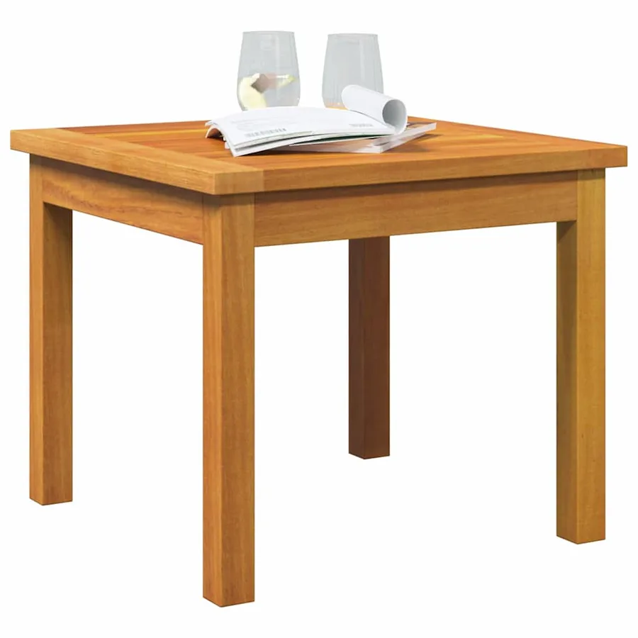 Table d'appoint Huile Naturelle Bois d'Acacia Massif - 3