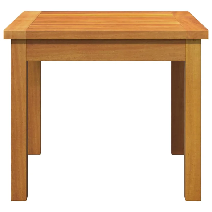 Table d'appoint Huile Naturelle Bois d'Acacia Massif - 6