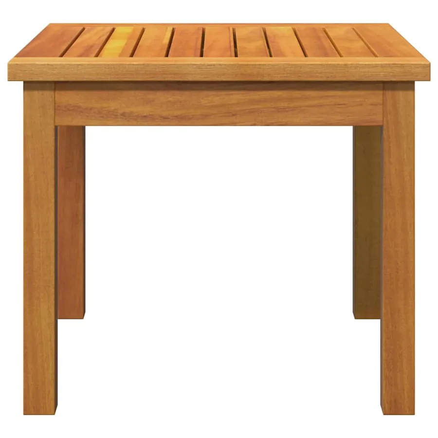 Table d'appoint Huile Naturelle Bois d'Acacia Massif - 7