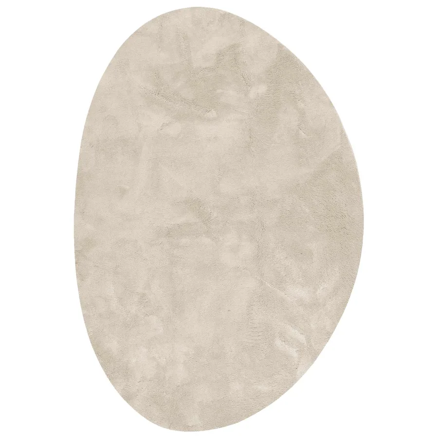 Tapis de surface HUARTE Beige 140 x 200 cm Polyester - 2
