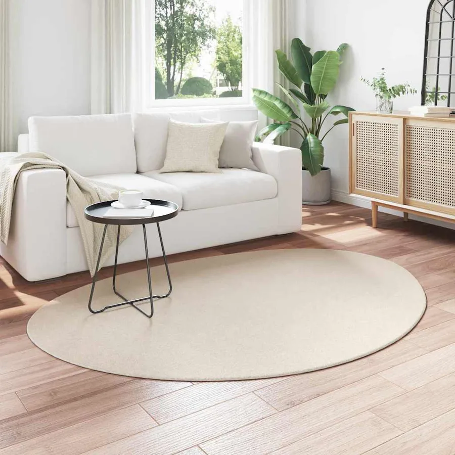 Tapis de surface HUARTE Beige 140 x 200 cm Polyester - 3