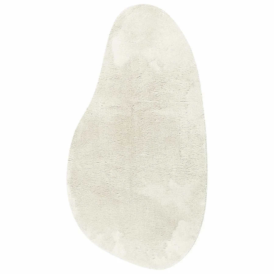 Tapis de surface HUARTE Crème 80 x 150 cm Polyester - 2