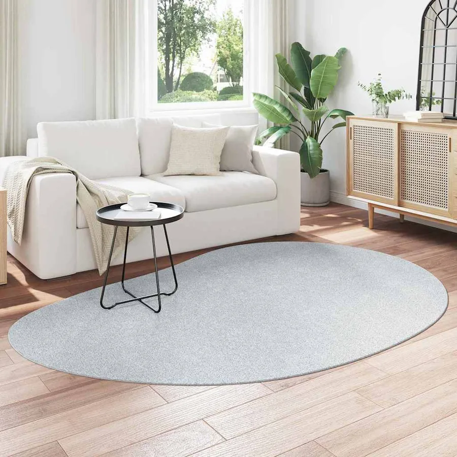 Tapis de surface HUARTE Gris 160 x 230 cm Polyester - 3