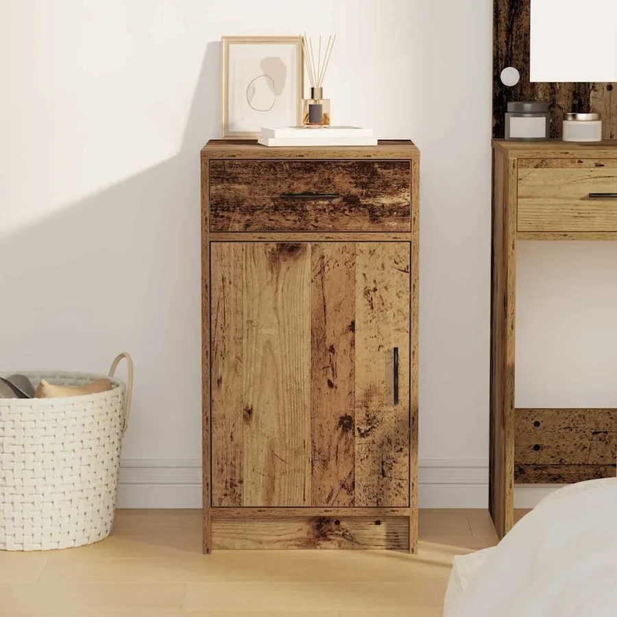 Buffet Bois ancien 40 x 40.5 x 75 cm Bois d'ingénierie - 4