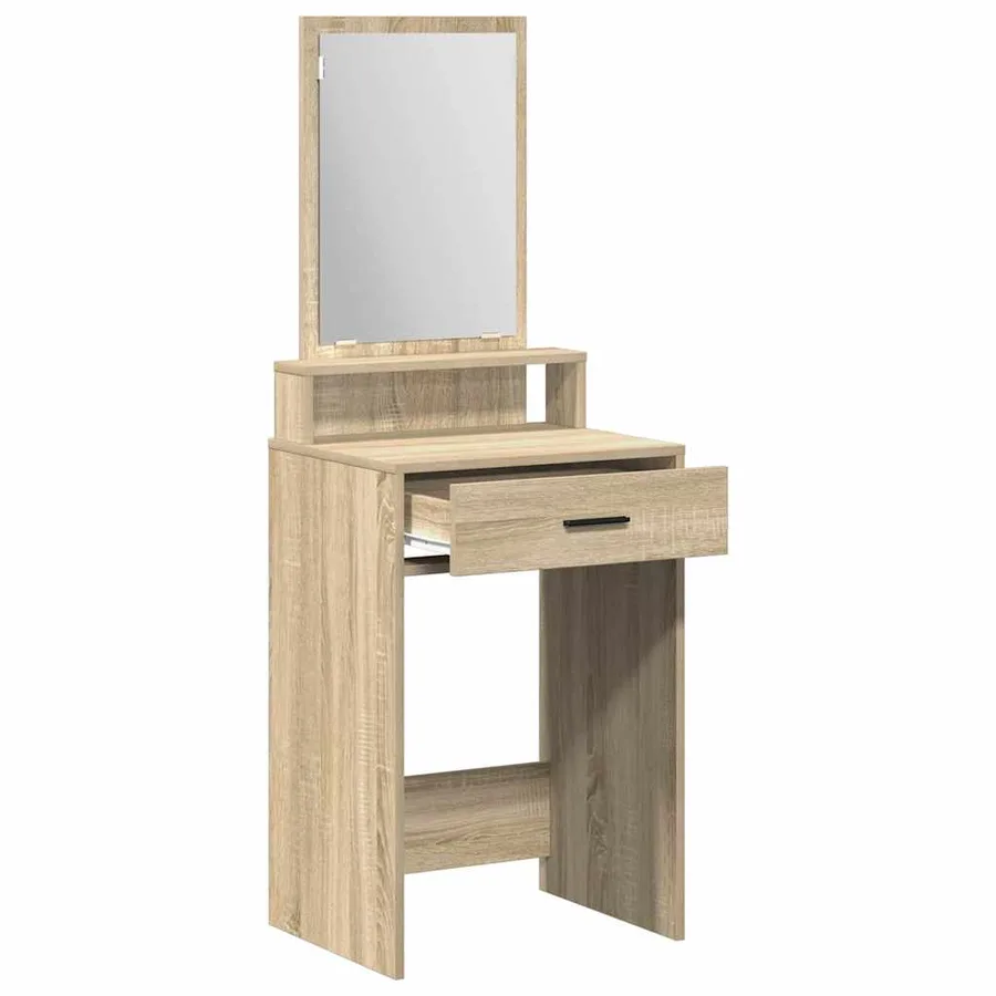 Table de Toilette avec tiroir Chêne Sonoma 50 x 41 x 140 cm - 5