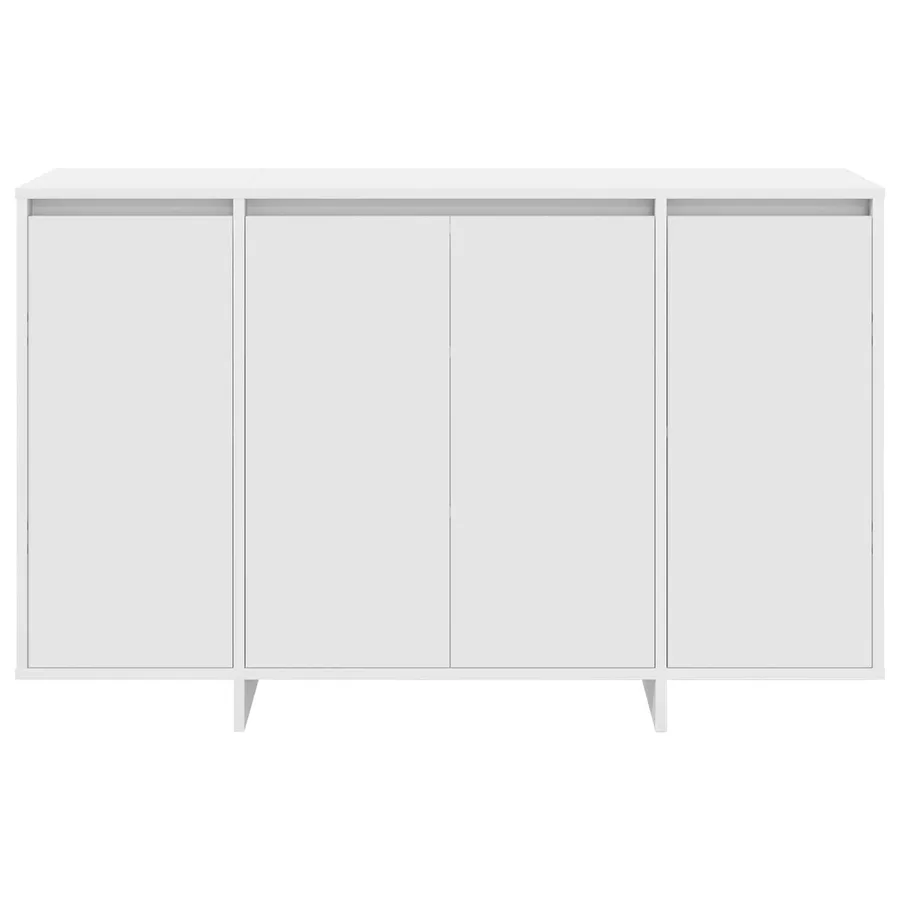 Buffet Blanc 120 x 41 x 75 cm Bois d'ingénierie - 6
