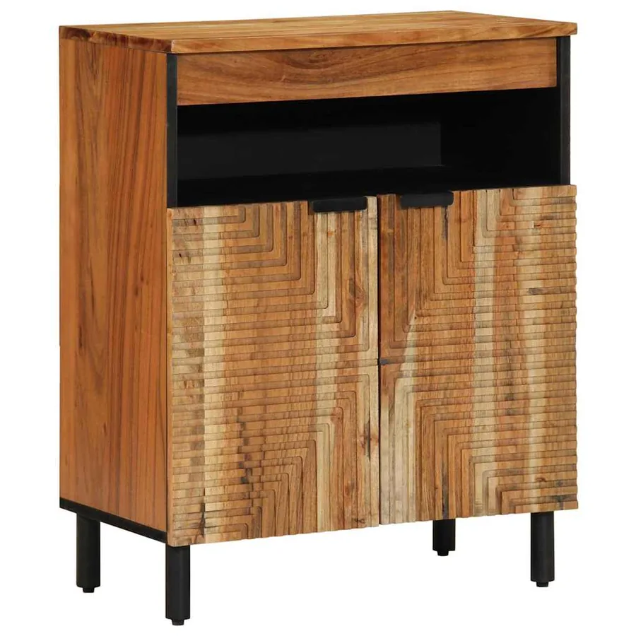 Buffet Marron 60 x 33,5 x 75 cm Bois de mangue massif