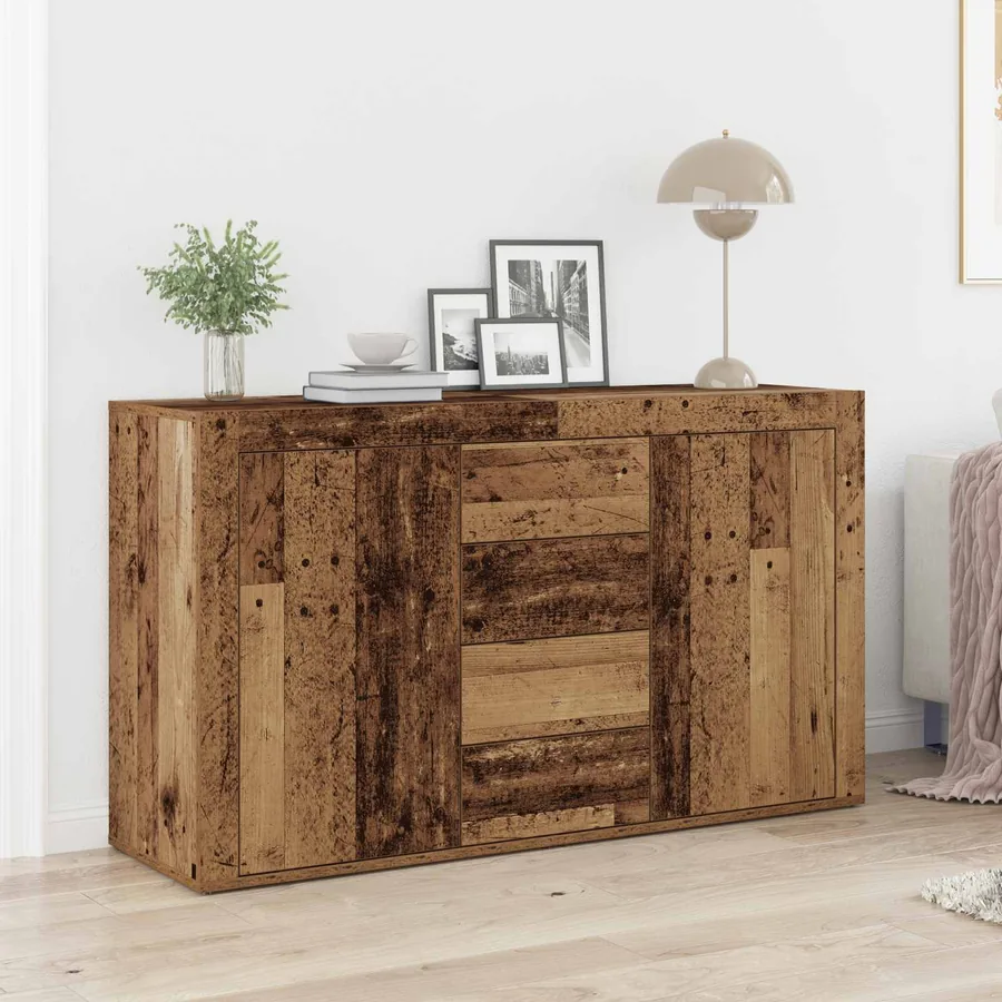 Buffet Bois ancien 120 x 36 x 69 cm Bois d'ingénierie