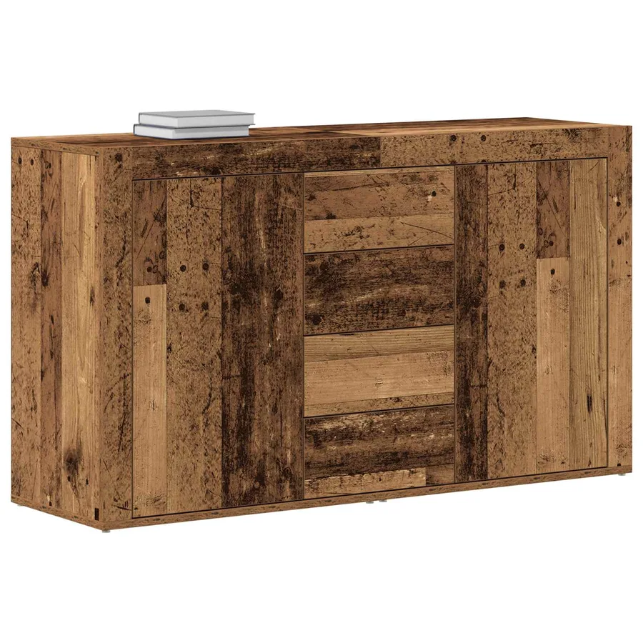 Buffet Bois ancien 120 x 36 x 69 cm Bois d'ingénierie - 3