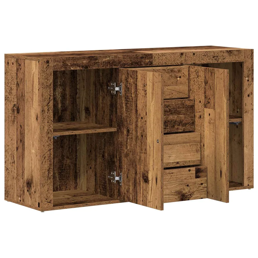 Buffet Bois ancien 120 x 36 x 69 cm Bois d'ingénierie - 5