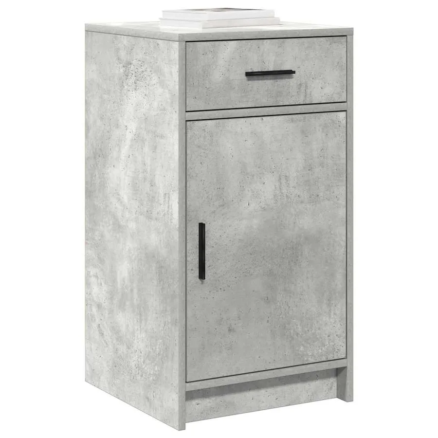 Buffet Gris béton 40 x 40.5 x 75 cm Bois d'ingénierie - 3
