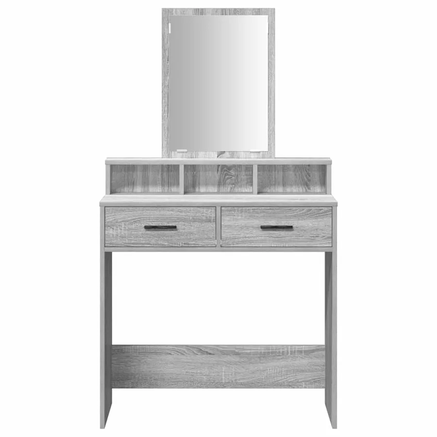 Table de Toilette avec tiroir Gris Sonoma 79 x 41 x 140 cm - 6