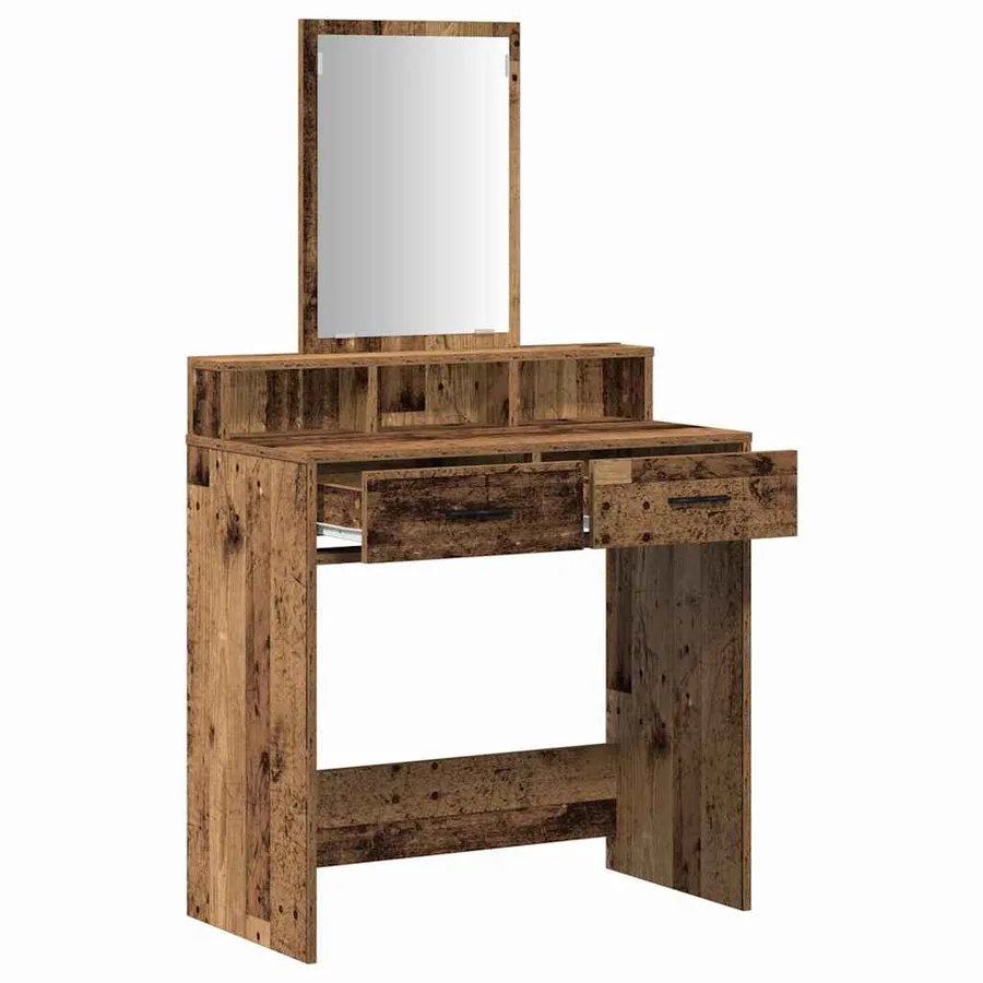 Table de Toilette avec tiroir Bois ancien 79 x 41 x 140 cm - 5