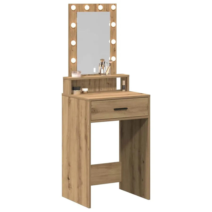 Table de Toilette Marron 50 x 41 x 140 cm Bois d'ingénierie - 3