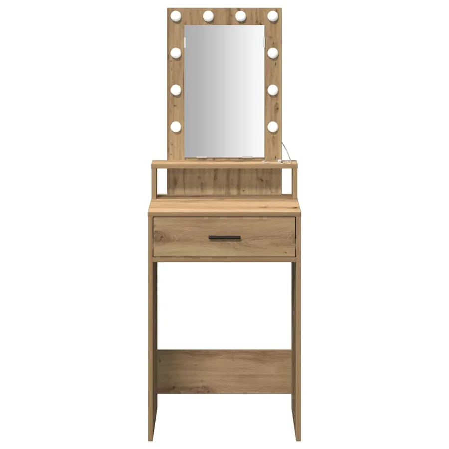 Table de Toilette Marron 50 x 41 x 140 cm Bois d'ingénierie - 5