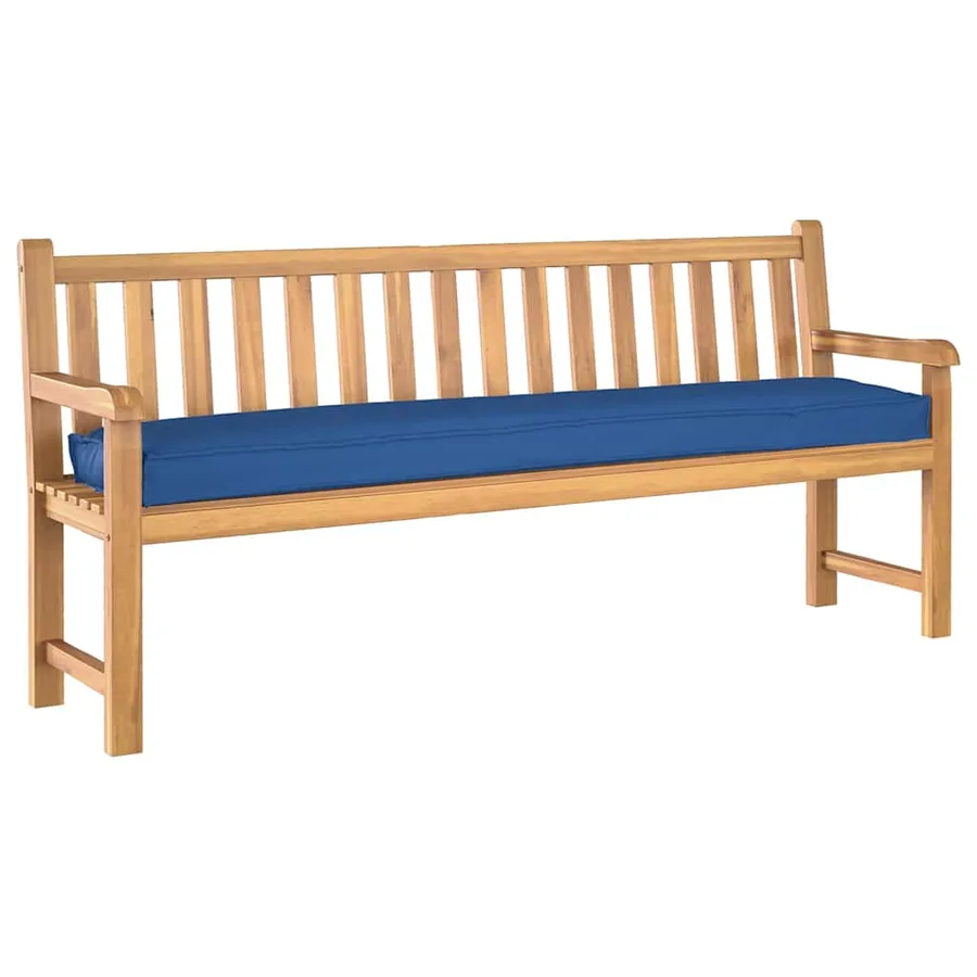 Coussin de palette Bleu royal 200 x 40 x 8 cm Tissu Oxford - 3